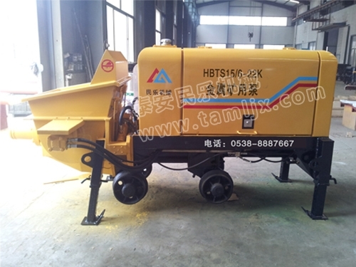 礦用濕噴臺(tái)車(chē)，礦用混凝土泵，礦用攪拌機(jī)發(fā)貨